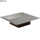 GobekUsa Acacia Wooden Fruit Bowl Tray for Living Room Coffee Table Décor