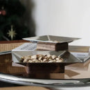 GobekUsa Acacia Wooden Fruit Bowl Tray for Living Room Coffee Table Décor