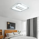 GobekUsa Crystal Bladeless Ceiling Fan Light Chandelier LED Silent Electric Ventilator