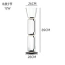GobekUsa Glass LED Floor Lamp for Modern Interior Decor