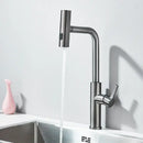 GobekUsa 3 Functions Kitchen Faucet - Flexible Pull Out Mixer Tap with 360° Sprayer
