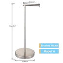 GobekUsa Bathroom Set: Toilet Brush Rack, Toilet Paper Holder, & Accessories