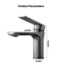 GobekUsa Modern Stainless Steel Bathroom Sink Faucet