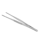 Modern stainless steel bbq tongs kitchen cooking clip with textured grip by Decorbites