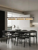 GobekUsa Brushed Gold Stainless Steel Long Pendant Lamp for Dining Room & Bar Decor
