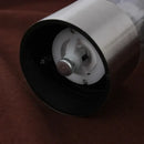 Modern stainless steel electric salt pepper grinder kitchen tool by Decorbites