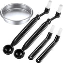 Modern stainless steel espresso machine cleaning kit kitchen accessory by Decorbites
