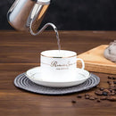 Modern stainless steel gooseneck drip coffee pot kitchen kettle by Decorbites