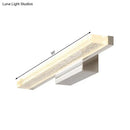 GobekUsa Stainless Steel LED Vanity Sconce with Acrylic Shade, Warm/White Light, 3 sizes available
