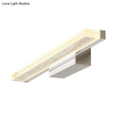 GobekUsa Stainless Steel LED Vanity Sconce with Acrylic Shade, Warm/White Light, 3 sizes available