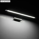 GobekUsa Modern Stainless Steel LED Vanity Light Fixture - Nickel Bathroom Lighting