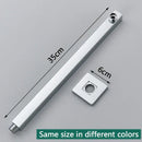 Modern stainless steel shower arm and head holder bathroom mount by Decorbites