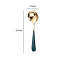 Modern stainless steel small gravy ladle set dining room sauce spoons by Decorbites