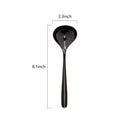 Modern stainless steel small gravy ladle set dining room sauce spoons by Decorbites