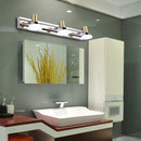 GobekUsa Modern Stainless Steel Wall Light with Acrylic Cone Shade - 2/3 Lights - Warm/White Lighting