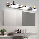 GobekUsa Modern Stainless Steel Wall Light with Acrylic Cone Shade - 2/3 Lights - Warm/White Lighting