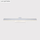 GobekUsa Modern Streamlined LED Vanity Wall Light - White Metal Shade, Warm/White Light, 17"/23" L