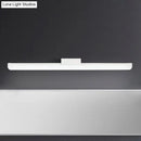 GobekUsa 16"/20" Ultra-Thin Acrylic LED Wall Light Sconce - Modern Style, Black or White Finish, Warm or White Light