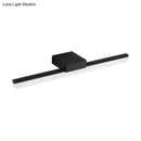 GobekUsa 16"/20" Ultra-Thin Acrylic LED Wall Light Sconce - Modern Style, Black or White Finish, Warm or White Light