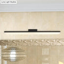 GobekUsa 16"/20" Ultra-Thin Acrylic LED Wall Light Sconce - Modern Style, Black or White Finish, Warm or White Light