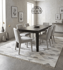 Handwoven Ivory and Gray Tribal Boho Kilim Area Rug Lightweight Flatweave Wool Blend