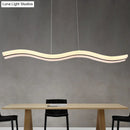 GobekUsa Modern Style LED Island Pendant Light with Acrylic Shade