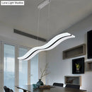 GobekUsa Modern Style LED Island Pendant Light with Acrylic Shade