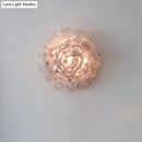 GobekUsa Modern Stylish Feather Wall Light - Blooming Grey/White Sconce Lighting for Sitting Room