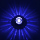 Modern sunburst crystal led flush mount ceiling light for living room by Decorbites