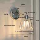 GobekUsa Iron Ceramic LED Wall Light Modern Living Room Sconce Wandlamp