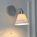 GobekUsa Iron Ceramic LED Wall Light Modern Living Room Sconce Wandlamp