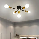 GobekUsa Brass Ceiling Light: Modern Restaurant Home Decor, E27 Bedroom Kitchen Living Room Fixture