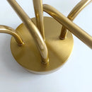 GobekUsa Brass Ceiling Light: Modern Restaurant Home Decor, E27 Bedroom Kitchen Living Room Fixture