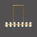 Modern Tabitha Alabaster Chandelier
