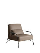 GobekUsa Italian Style Light Luxury Single Sofa Chair for Minimalist Living Room and Bedroom