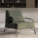 GobekUsa Italian Style Light Luxury Single Sofa Chair for Minimalist Living Room and Bedroom