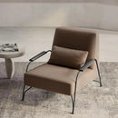 GobekUsa Italian Style Light Luxury Single Sofa Chair for Minimalist Living Room and Bedroom