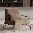 GobekUsa Italian Style Light Luxury Single Sofa Chair for Minimalist Living Room and Bedroom