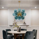 GobekUsa Glass Bubble Hanging Lamps Chandelier Modern Room Decor Ceiling Pendant Light