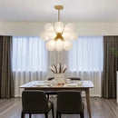 GobekUsa Glass Bubble Hanging Lamps Chandelier Modern Room Decor Ceiling Pendant Light