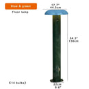 GobekUsa Designer Mushroom Floor Lamp: Modern Standing Light for Living Room & Office.