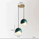 GobekUsa Blue Copper Chandelier Pendant Light for Kitchen Island & Restaurant