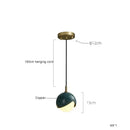 GobekUsa Blue Copper Chandelier Pendant Light for Kitchen Island & Restaurant