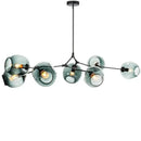GobekUsa Glass Bubble Branch Chandelier: Modern Hanging Ceiling Light Fixture