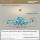 GobekUsa Gingko Leaf Chandelier: Modern Luxury Art Decor for Home, Restaurant & Bar