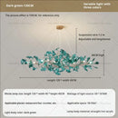 GobekUsa Gingko Leaf Chandelier: Modern Luxury Art Decor for Home, Restaurant & Bar
