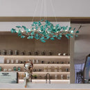 GobekUsa Gingko Leaf Chandelier: Modern Luxury Art Decor for Home, Restaurant & Bar