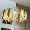 GobekUsa Glass Chandelier Light for Living Room, Bedroom, Dining: Luxury Art Designer Lighting