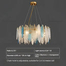 GobekUsa Glass Chandelier Light for Living Room, Bedroom, Dining: Luxury Art Designer Lighting