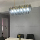 GobekUsa Glass Chandelier Light for Living Room, Bedroom, Dining: Luxury Art Designer Lighting